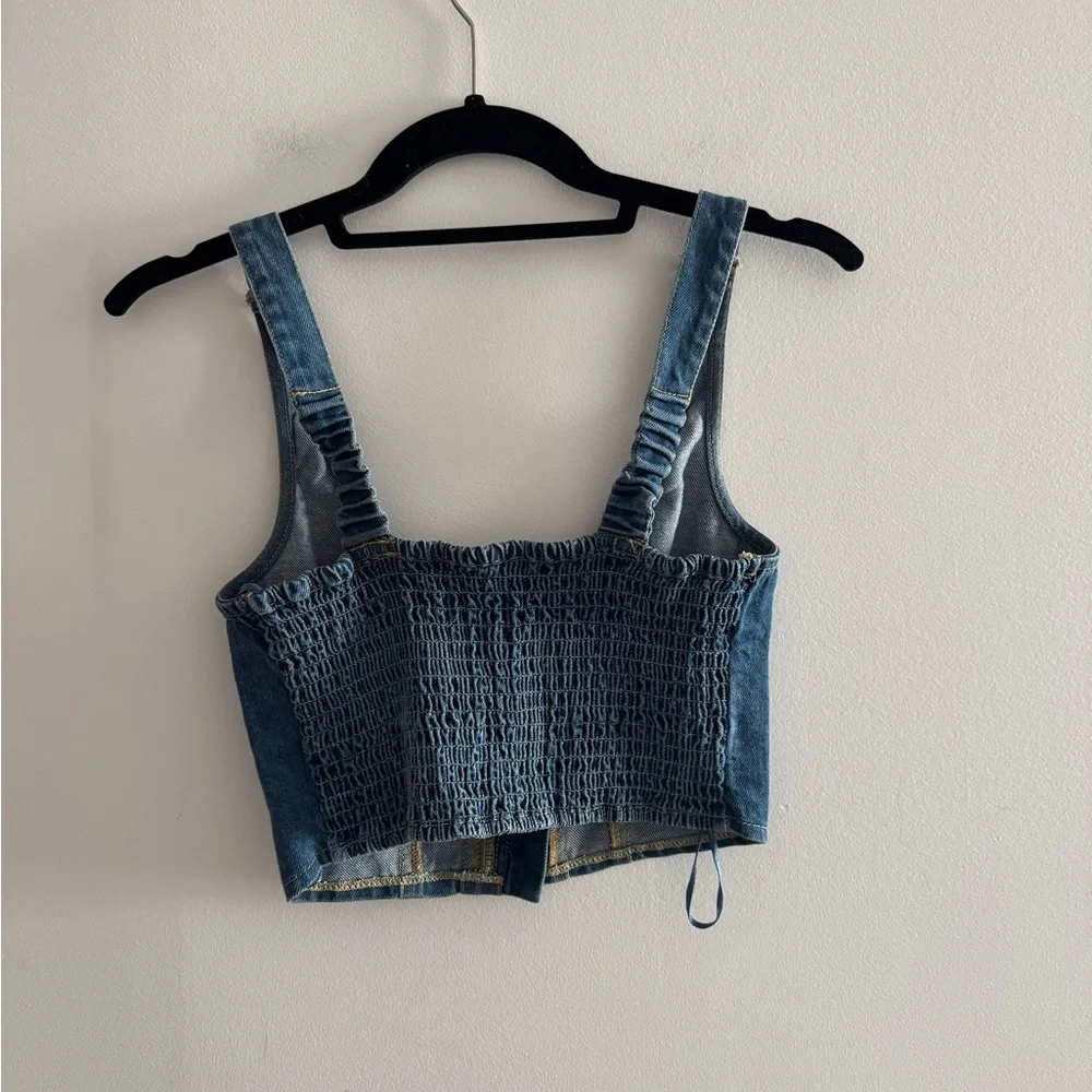 Lone Star Denim Corset Top - Picture 5 of 5